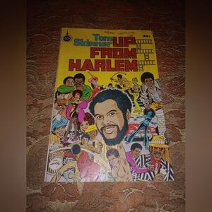 Vintage 1975 Up From Harlem Tom Skinner Black American Comic Strip Book